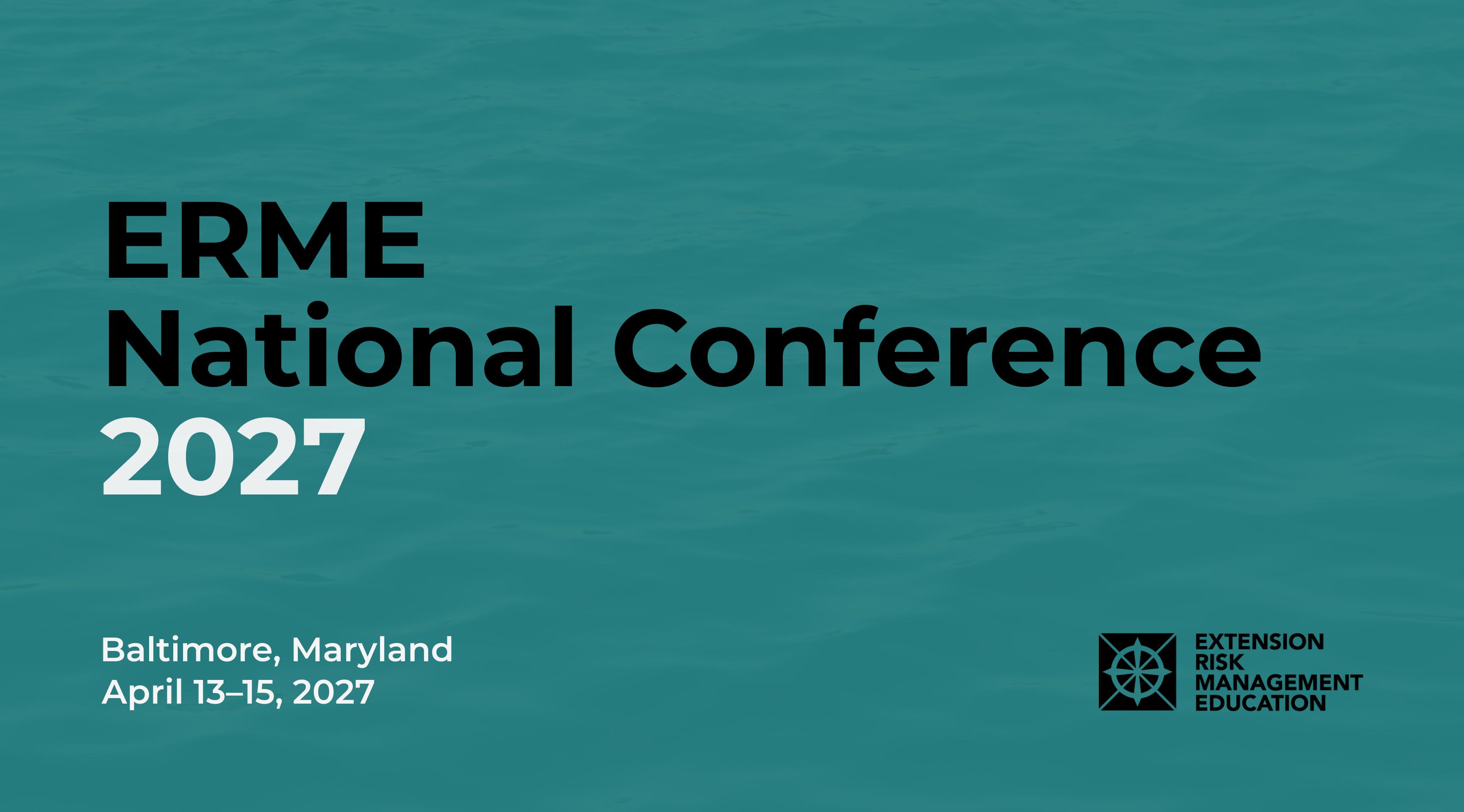 ERME National Conference 2027 Logo